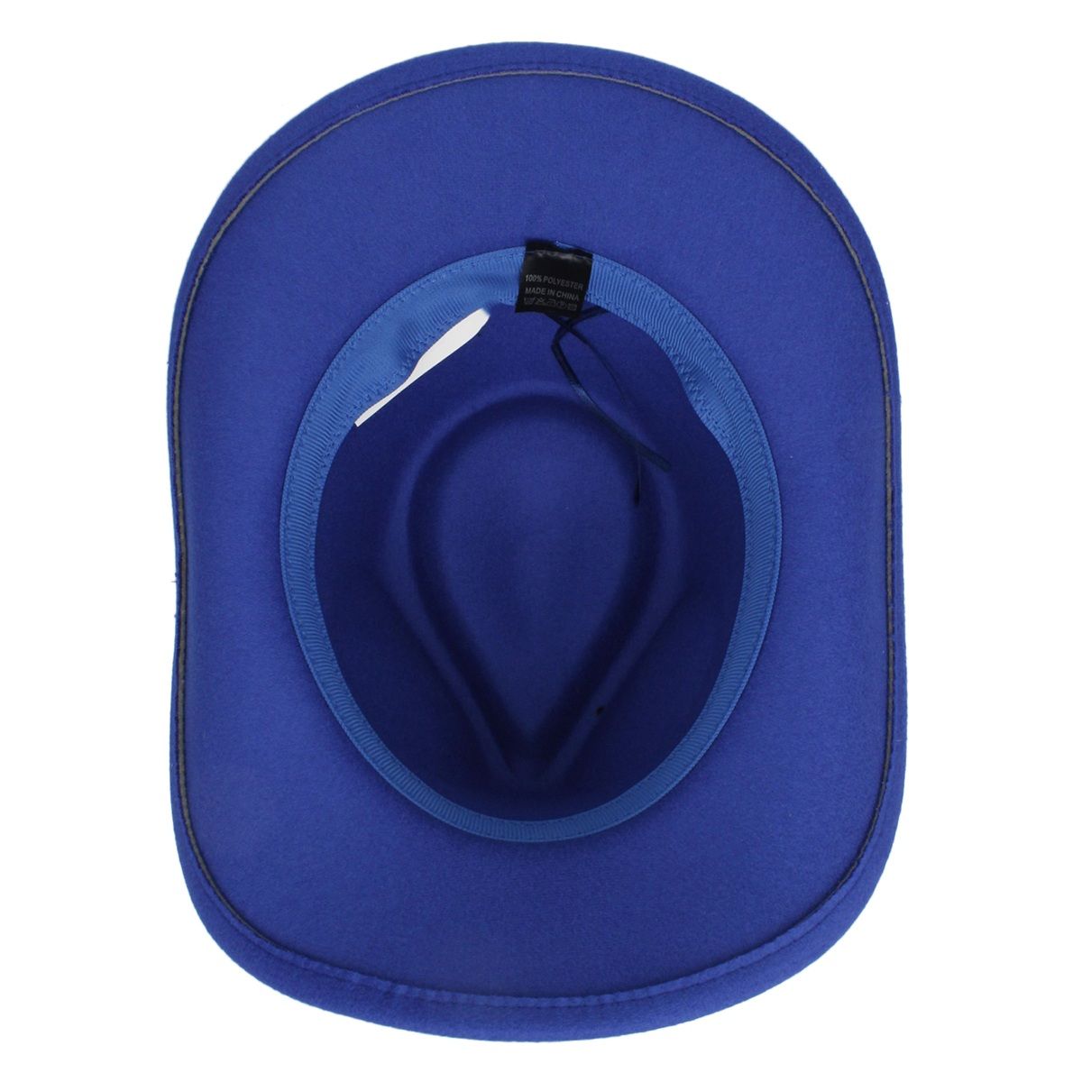 Cowboy Hat Royal Blue Pinched Cowgirl Fashion Hat