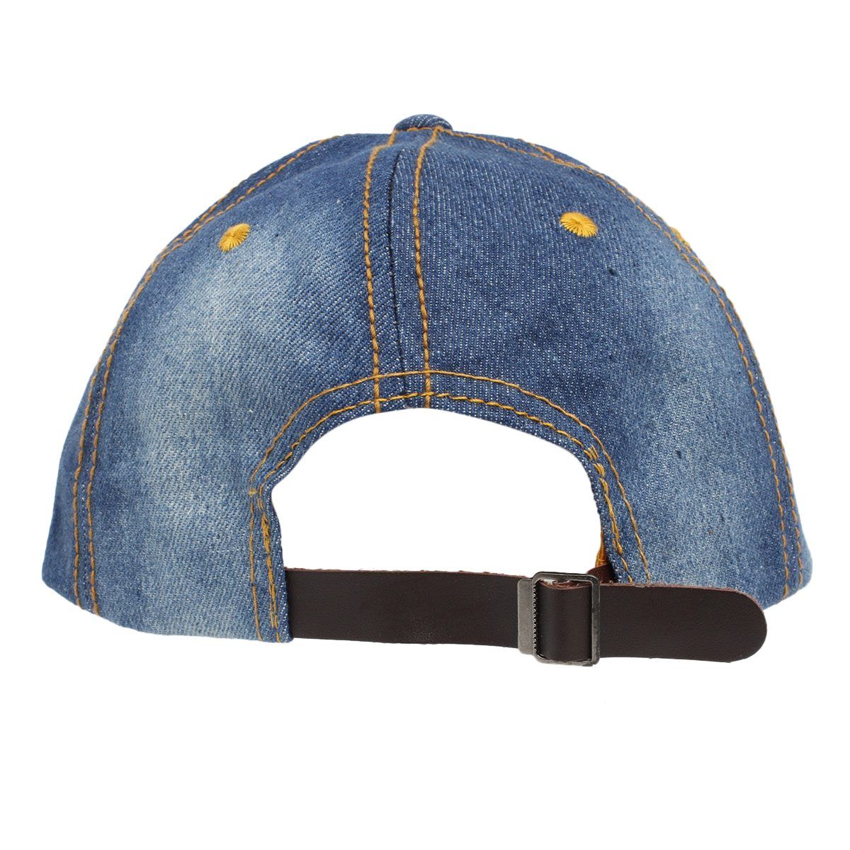 Hat Denim Breast Cancer Ribbon HOPE Baseball Cap