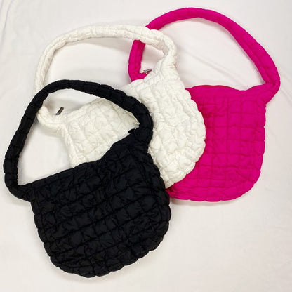 Purse Carry All Quilted CrossBody Bag