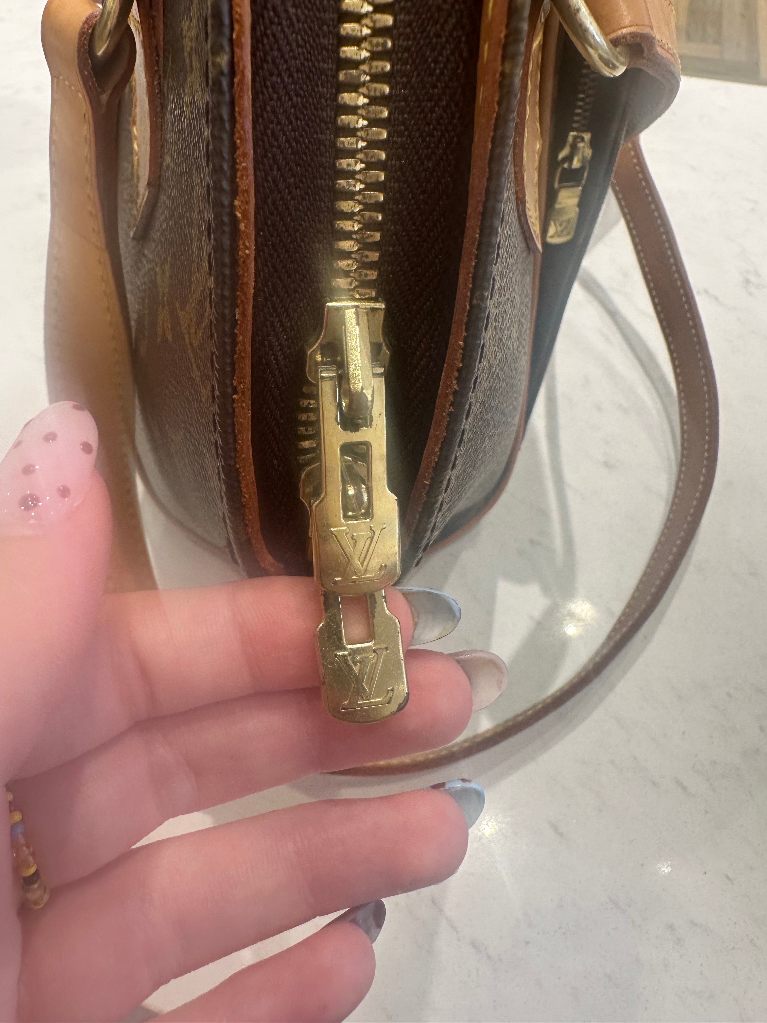 Pre owned Louis Vuitton Monogram Eclipse Shopping Bag