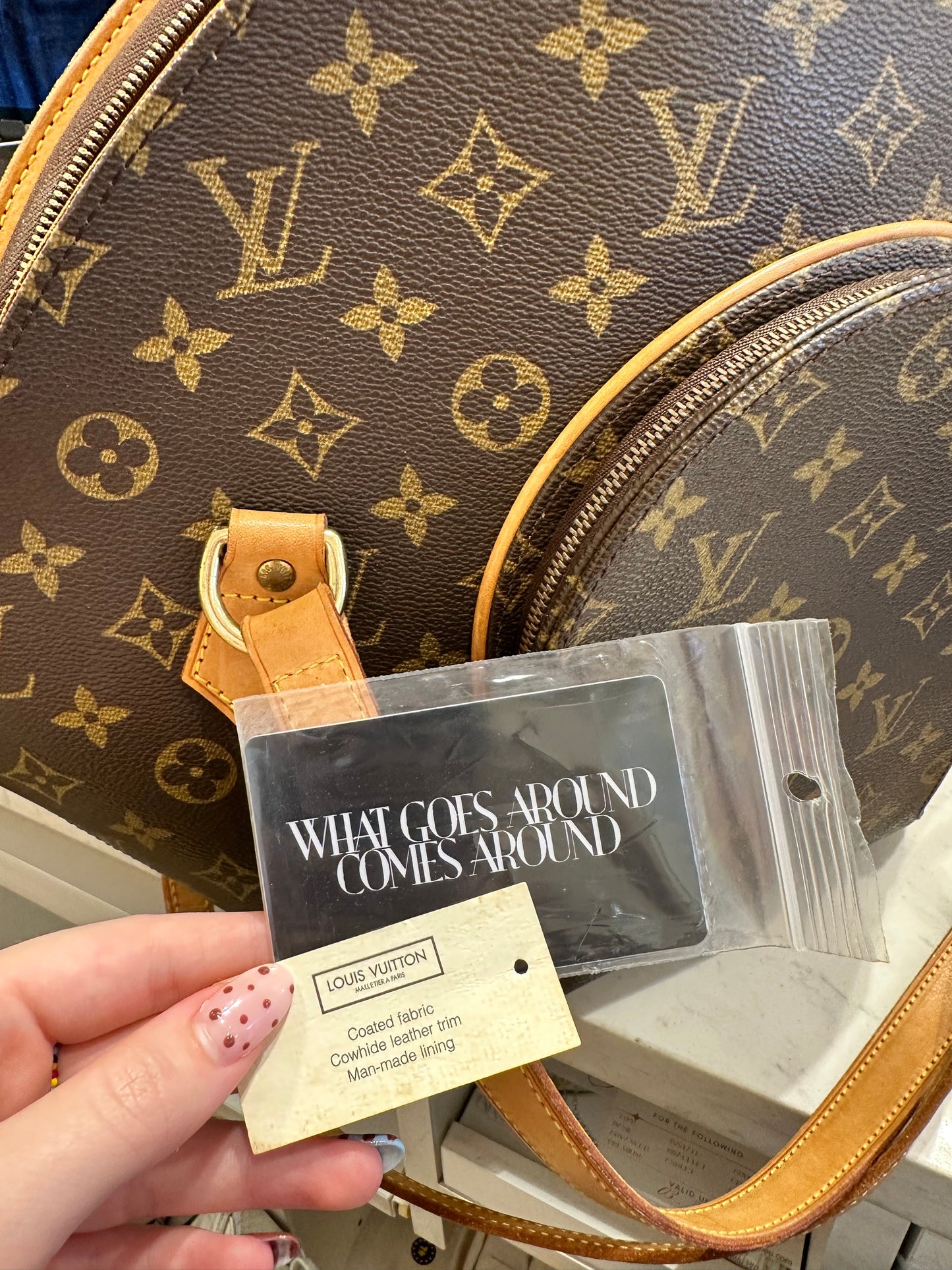 Pre owned Louis Vuitton Monogram Eclipse Shopping Bag