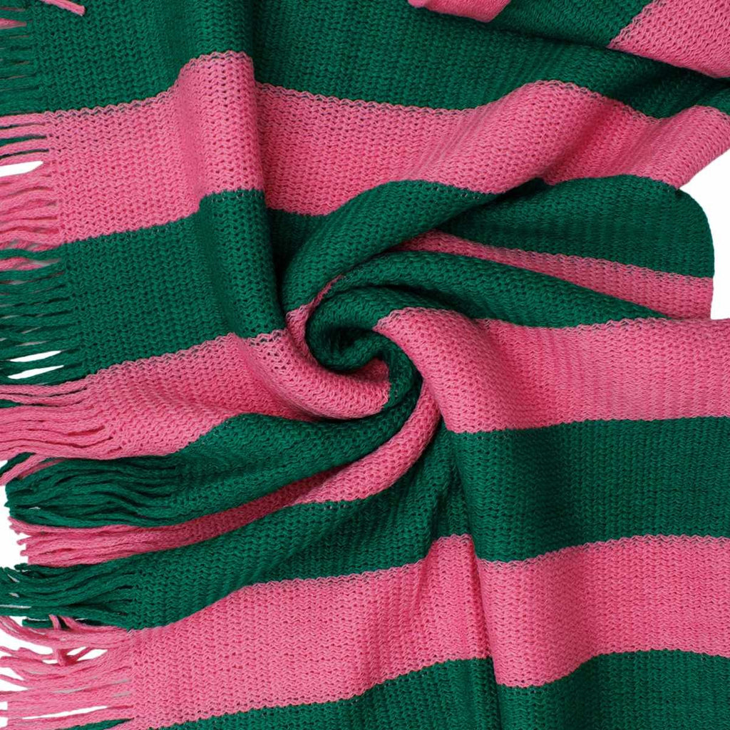Pink green cocoon cardigan women worn over outfit casual