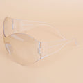 Clear butterfly mask oversized visor sunglasses women UV400 statement eyewear