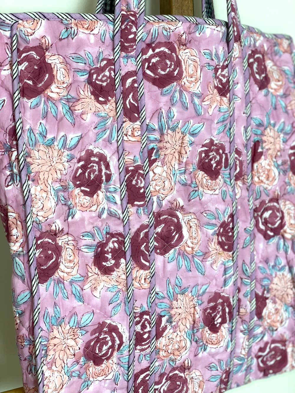 Floral bohemian bag